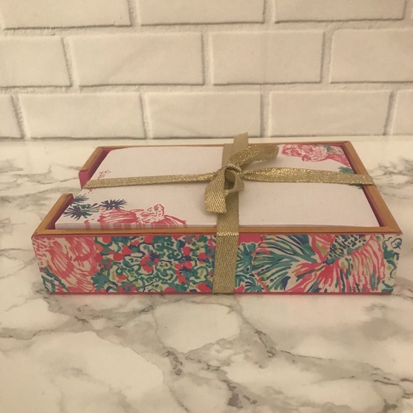 NWT - LILLY PULITZER LACQUER TRAY AND NOTEPAD - Picture 3 of 7